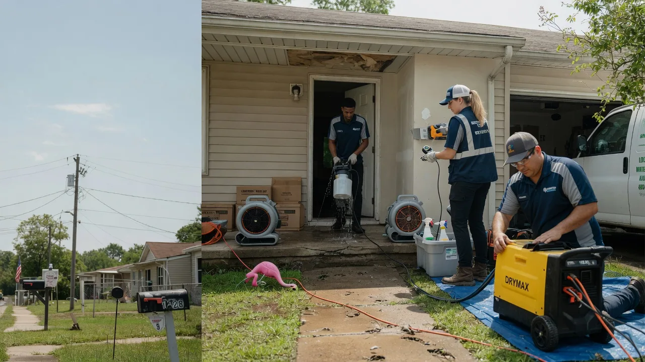 Storm Damage Water Removal in Summertown, TN near me